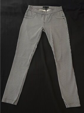 Sanctuary Black and White Houndstooth Slim Pants